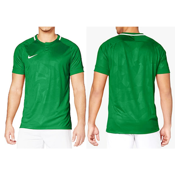 NIKE Dri-Fit Dry Challenge II Football Jersey Short Sleeve T-Shirt Men's Large - Picture 1 of 12